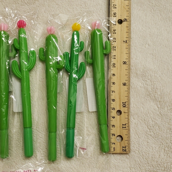 Cactus gel pens [free w bundle >$15] - Picture 3 of 3